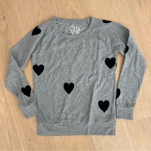 Chaser heart sweater